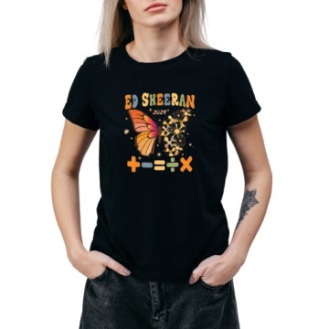 ED SHEERAN THE MATHEMATICS TOUR 2024 GDAŃSK T SHIRT KOSZULKA DAMSKA XL