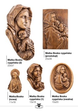 Перекрестная священная статуэтка с большой база