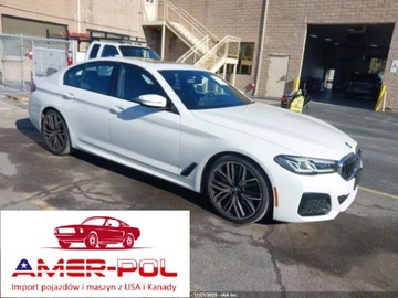 BMW Seria 5 G30-G31 2021 BMW Seria 5 530i 2021, 2.0L R-4 248KM, RWD, od ubezpieczalni 2.0 Benzyna