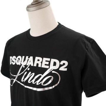 DSQUARED2 markowy włoski t-shirt ORYGINAŁ -40%%% S