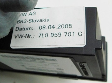 MOTOREK OKNO LEVÝ PŘEDNÍ 3D1959793E - PORSCHE CAYENNE I 02-10 TOUAREG EU