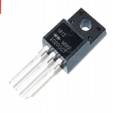 ДИОД ШОТКИ MBR20200CT 2x10A 200V TO220AB MBR20200