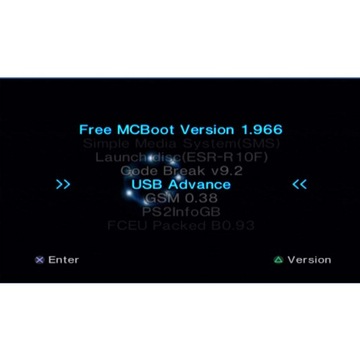 Карта памяти PS2 64 МБ Бесплатная MCBoot 1.966 FMCB