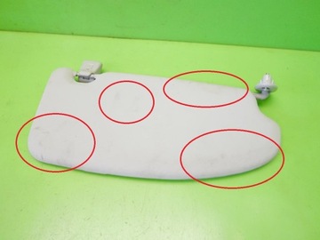 СОЛНЦЕЗАЩИТНЫЙ КОЗЫРЕК ЛЕВЫЙ FORD FOCUS MK2 04-07