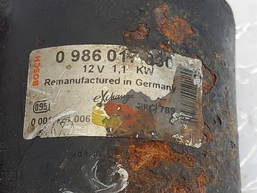 STARTÉR 001121006 AUDI A3 (8L1) GOLF IV BORA LEON TOLEDO OCTAVIA 1.6 8V