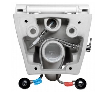 Унитаз с функцией биде и встроенным смесителем AVVA.