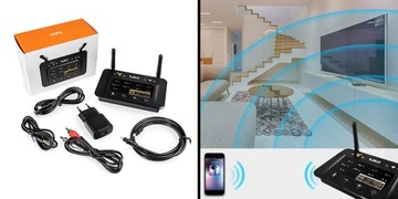 Bluetooth-передатчик-приемник 2 в 1 1Mii B03 Pro NFC 50 м aptX-LL с HD Audio