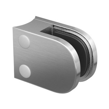 Uchwyt do szkła mod. 28 dla 42,4 mm AISI 304 szlif