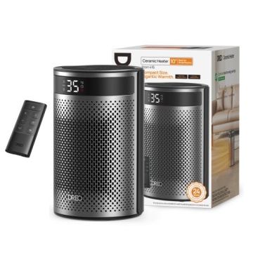 Dreo Atom Elektrický ohřívač Přenosný 1500W Regulace Termostat Farelka