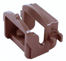 Lego siodło ciemnobrązowe 4491b NOWE