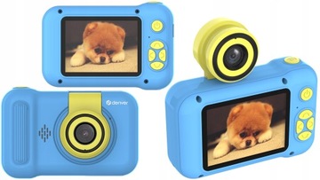 ДЕНВЕР ЦИФРОВАЯ КАМЕРА ФОТО СЕЛФИ ВИДЕО СИНИЙ