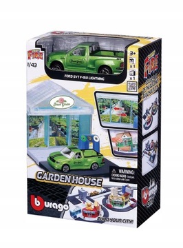 MIASTO BBURAGO Szklarnia + FORD SVT F-150 1:43