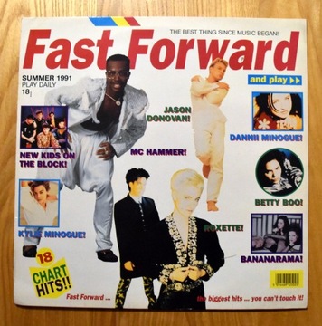 FAST FORWARD - 18 CHART HITS / SUMMER 1991 - winyl