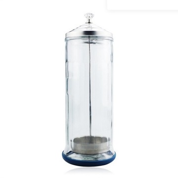 Szklany pojemnik do dezynfekcji metodą zanurzeniową POJEMNOŚĆ: 1500 ML