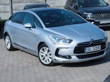 DS 5 Hatchback (Citroen) 2.0 HDi Hybrid4 200KM 2013 Citroen DS5 200 koni Sport 4x4 Masaż Pamięć Skóra Navi Panorama Keyles Ledy, zdjęcie 1