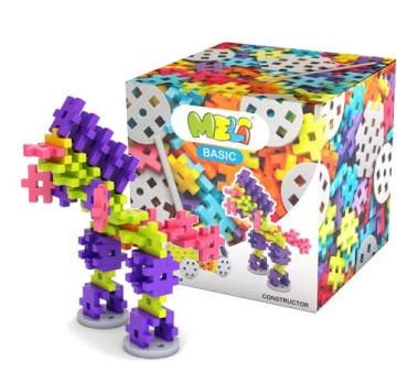 KLOCKI KONSTRUKCYJNE Wafle MELI Basic Constructor 100 elementów