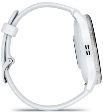 СПОРТИВНЫЕ СМАРТ-ЧАСЫ GARMIN VENU 3 WHITESTONE БЕЛЫЙ И СЕРЕБРЯНЫЙ