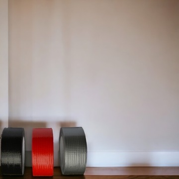 Лента ремонтная разметочная клейкая лента 48мм 45м, универсальная красная