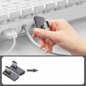 2шт USB-АДАПТЕР 90 ГРАДУСОВ USB-АДАПТЕР USB 30