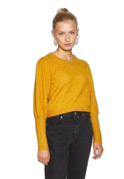 Sweter damski musztardowy ONLY r. M
