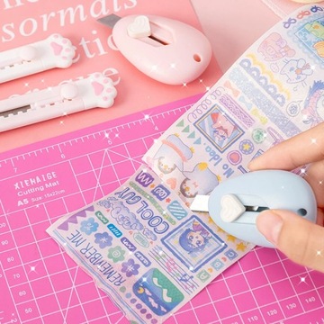 Kawaii Универсальный нож Мини Милый мультфильм Бумага