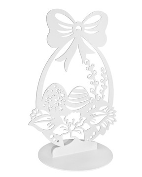 Пасхальное украшение, КОРЗИНКА БЕЛЫХ ЯИЦ