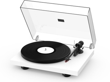 PRO-JECT DEBUT CARBON EVO BIAŁY SATYNOWY, KLASYCZNY STYL, SUPER DOPRACOWANY