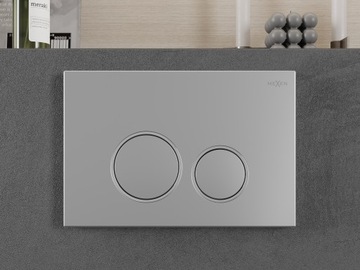 КНОПКА ДЛЯ УНИТАЗА NAPO 05 для GEBERIT UP100 МАТОВЫЙ ХРОМ