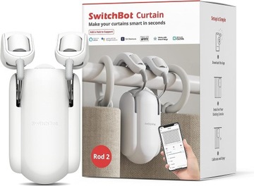 STEROWNIK ZASŁONAMI SWITCHBOT CURTAIN Z APLIKACJĄ INTELIGENTNY SILNIK