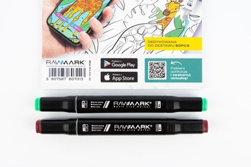 Маркеры Rawmark 36 шт.
