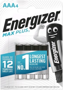 4x Bateria alkaliczna AAA/LR03 Energizer MAX Plus