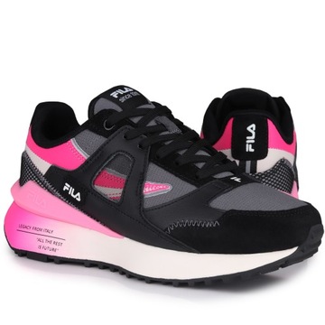 Buty damskie sportowe Fila CONTEMPO WMN BLACK-SUGAR PLUM