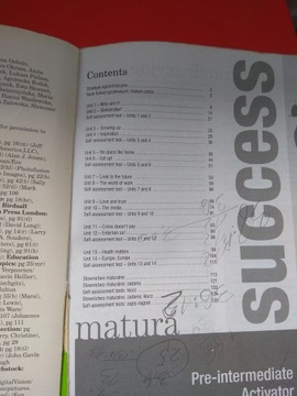 Набор Success Pre-Intermediate Matura