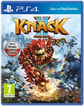 KNACK II 2 Polski Dubbing - NOWA GRA PS4 / PS5