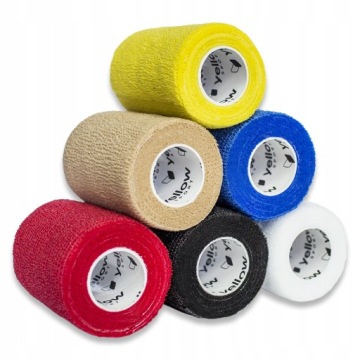 Бинт самоклеющийся когезивный YellowBAND 10х4,5м