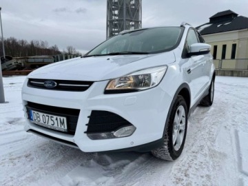 Ford Kuga II SUV 1.5 EcoBoost 150KM 2016 Ford Kuga Asystent ParkowaniaNaviAlusyPDCNowy RozrzadWZOROWY STAN 1.5