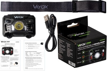 МОЩНАЯ ФАРА АККУМУЛЯТОРНАЯ СВЕТОДИОДНАЯ ФАРА ДАТЧИК ДВИЖЕНИЯ USB-C IP66