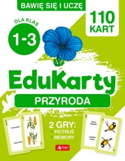KSIĄŻKA EDUKARTY PRZYRODA BAWIĘ SIĘ I UCZĘ