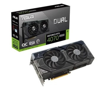 Karta ASUS DUAL RTX 4070 SUPER OC 12GB GDDR6X DLSS 3