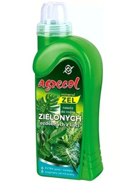 AGRECOL ODŻYWKA NAWÓZ ŻEL DO ROŚLIN ZIELONYCH JUK PALM MONSTERY 500ML