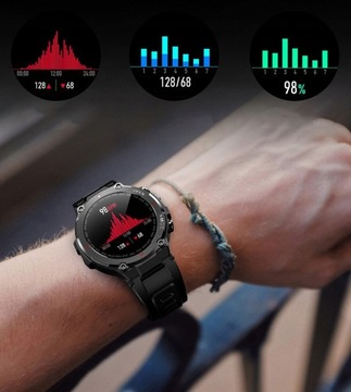 SMARTWATCH МУЖСКИЕ СПОРТИВНЫЕ ВОДОНЕПРОНИЦАЕМЫЕ ЧАСЫ PULSE