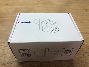 Зарядный адаптер для TESLA S3XY CCS2 US Type2 AC/DC ИЗ США В ЕВРОПУ