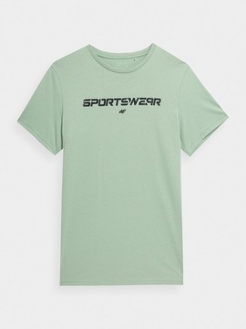 T-SHIRT MĘSKI 4F KOSZULKA SPORTOWA BAWEŁNIANA