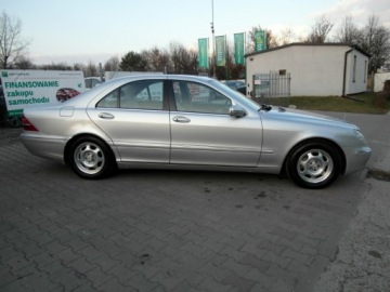 Mercedes Klasa S W220 Sedan 3.2 (320 CDI) 197KM 2002 Mercedes-Benz Klasa S Salon Polska Pelna opcja Niski przebieg 3.2 Diesel, zdjęcie 14