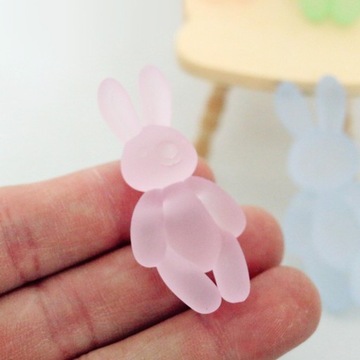 4 шт. 1/12 кукольный домик, мини-фигурки кроликов, аксессуары, игрушка для вечеринки