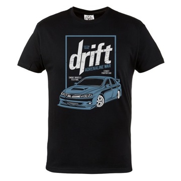 KOSZULKA MOTORYZACYJNA WYŚCIGI ULICZNE DRIFTING