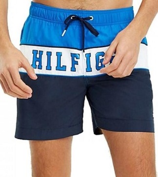 TOMMY HILFIGER spodenki SWIM szorty kąpielowe - L