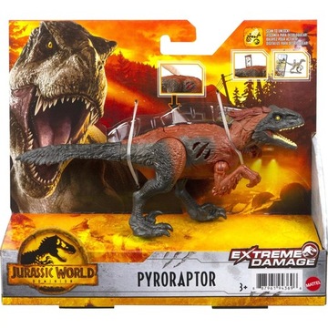 РИСУНОК MATTEL ДИНОЗАВР МИР ЮРСКОГО ПЕРИОДА - ПИРОРАПТОР