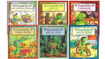 Pakiet 6 książeczek Franklin Super Prezent