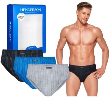 HENDERSON SLIPY MAJTKI MĘSKIE 1446-K584 BAWEŁNA XXL